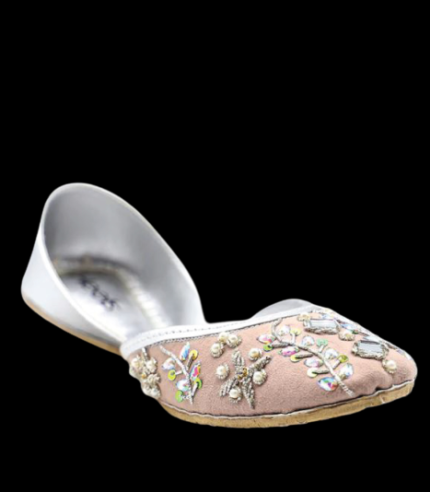 Light Pink Ethnic Khussa